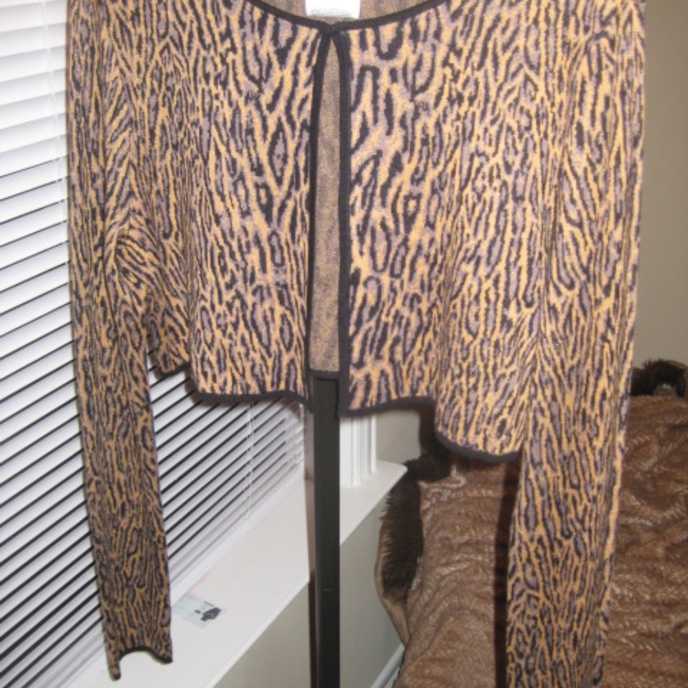 Leopard Print Skirt Set
